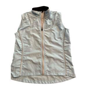 Pearl i Zumi zip front sleeveless cycling wind breaker vest Large